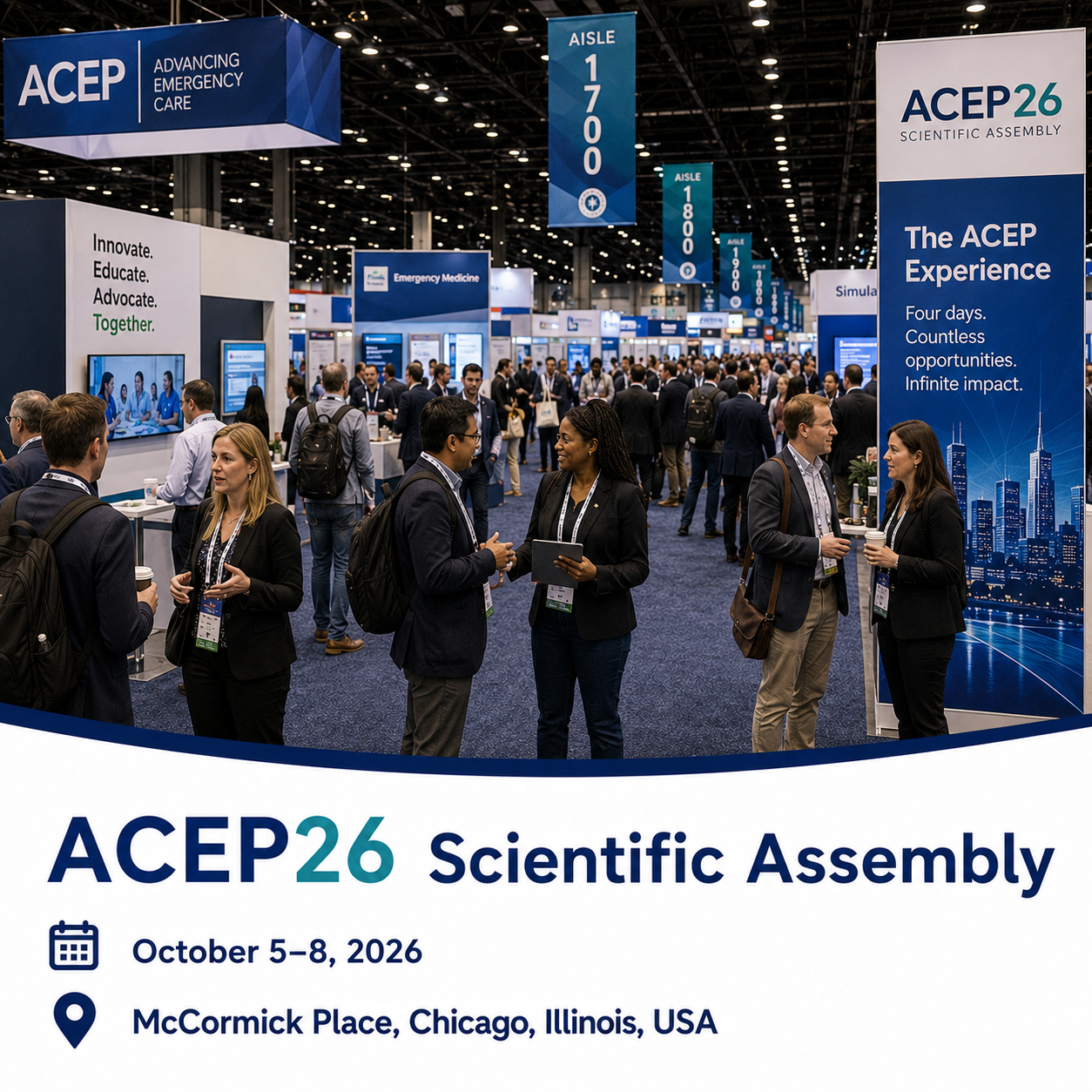 ACEP26 Scientific Assembly Attendees List & Exhibitors List