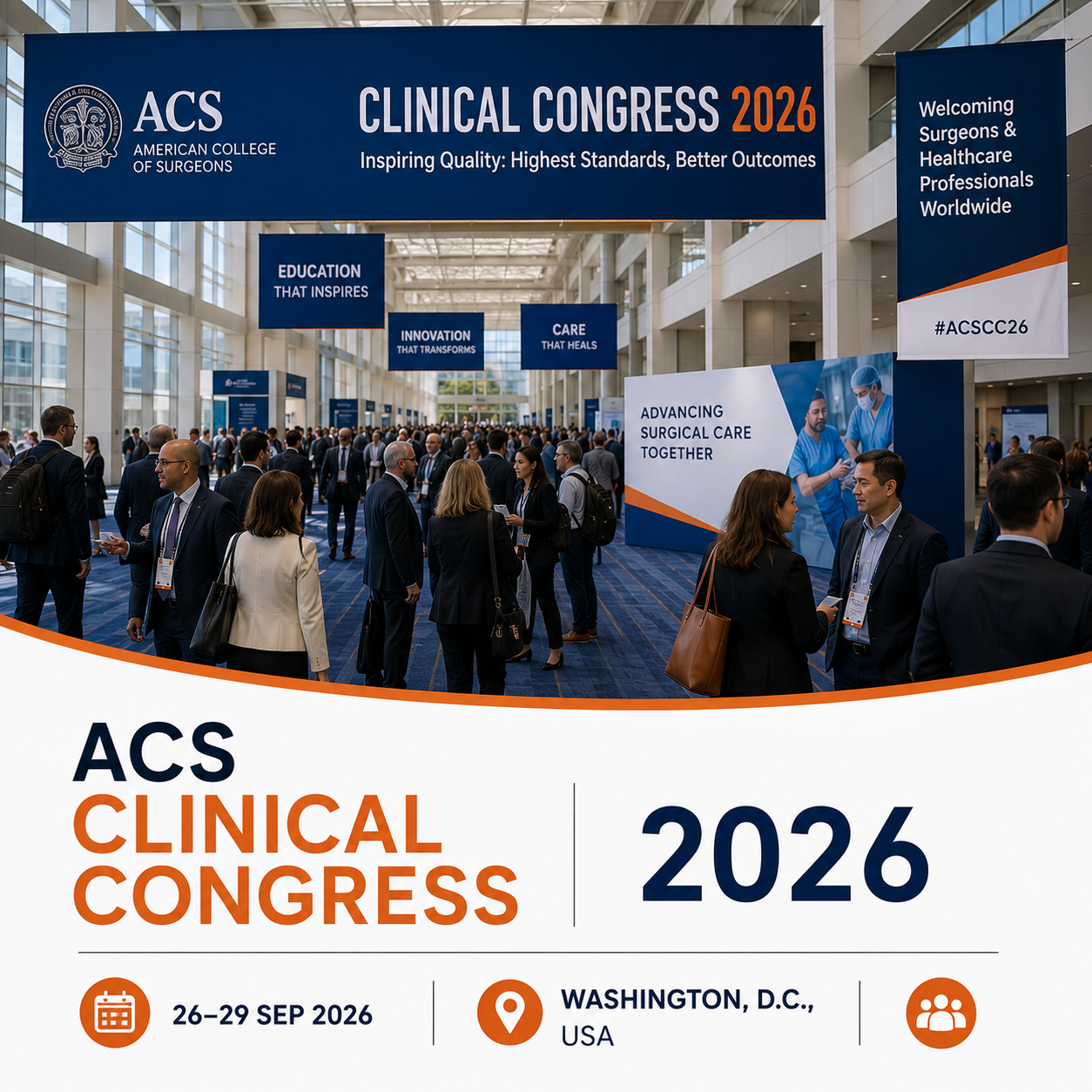 ACS Clinical Congress 2026 Attendees & Exhibitors Database​