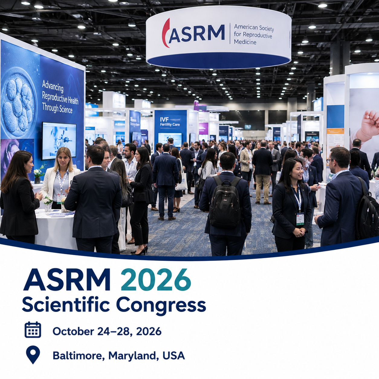 ASRM 2026 Scientific Congress Attendees List & Exhibitors List