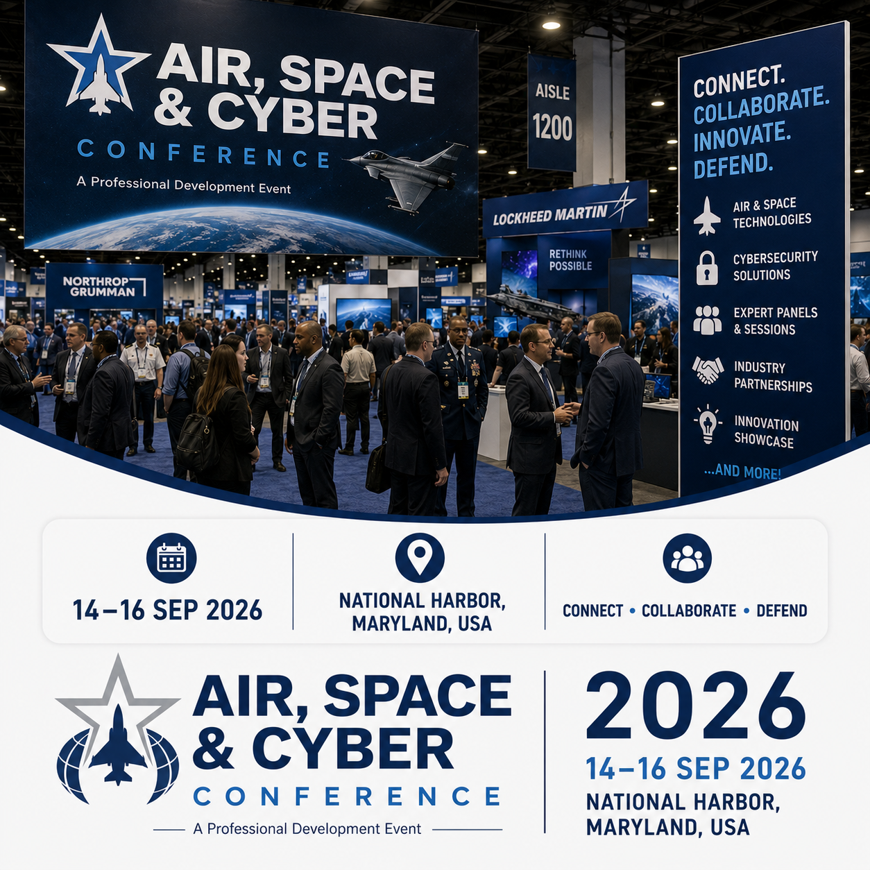 Air Space Cyber 2026 Attendees List & Exhibitors List