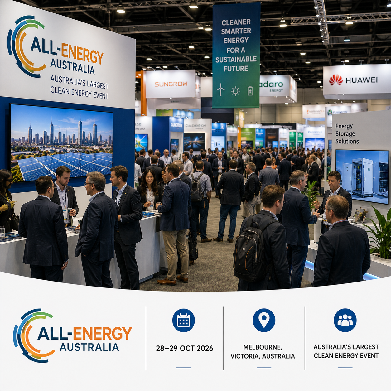 All-Energy Australia 2026 Attendees List & Exhibitors List