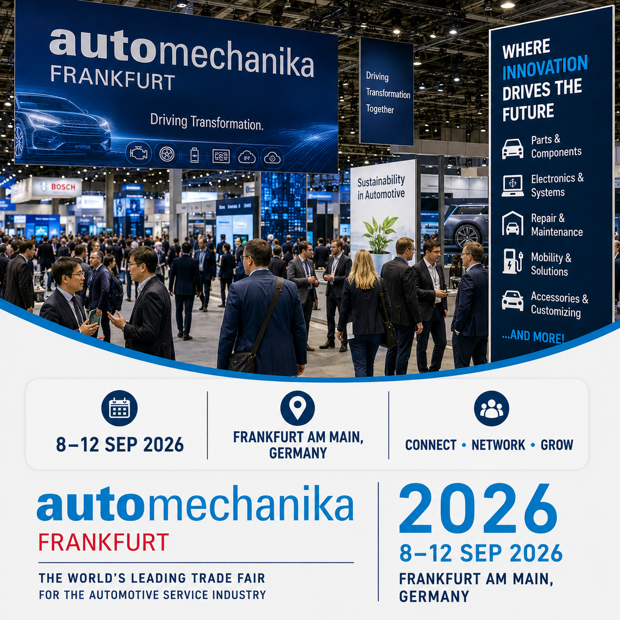 Automechanika Frankfurt 2026 Attendees & Exhibitors Email List​