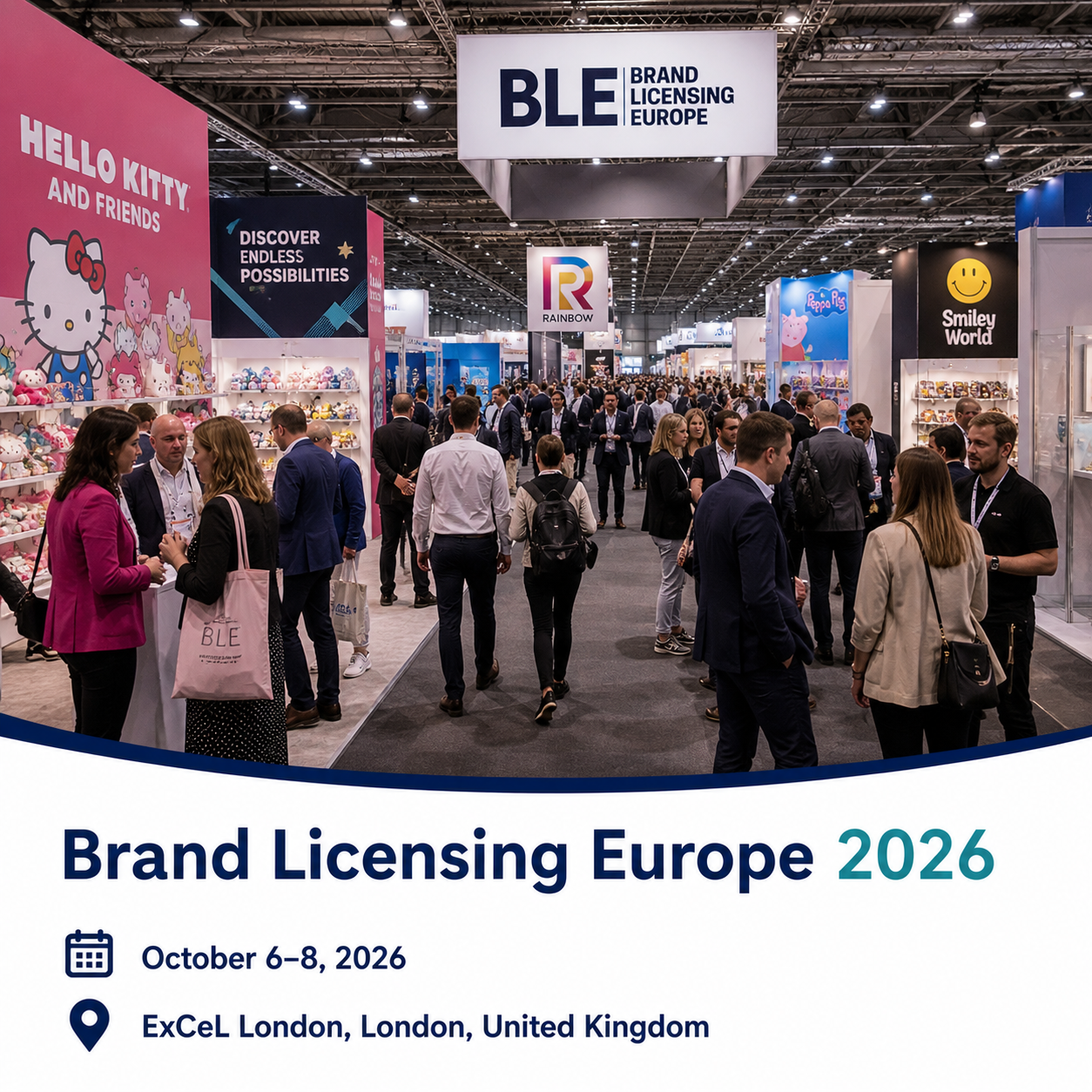 Brand Licensing Europe 2026 Attendees List & Exhibitors List