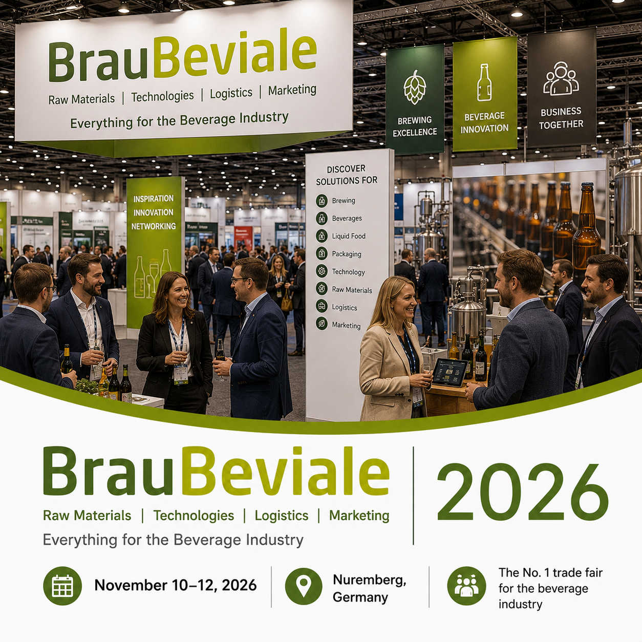 BrauBeviale 2026 Attendees List & Exhibitors List