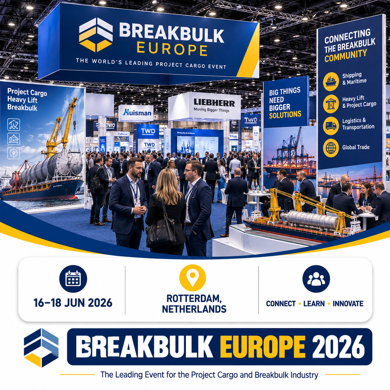 Breakbulk Europe 2026 Attendees List & Exhibitors List