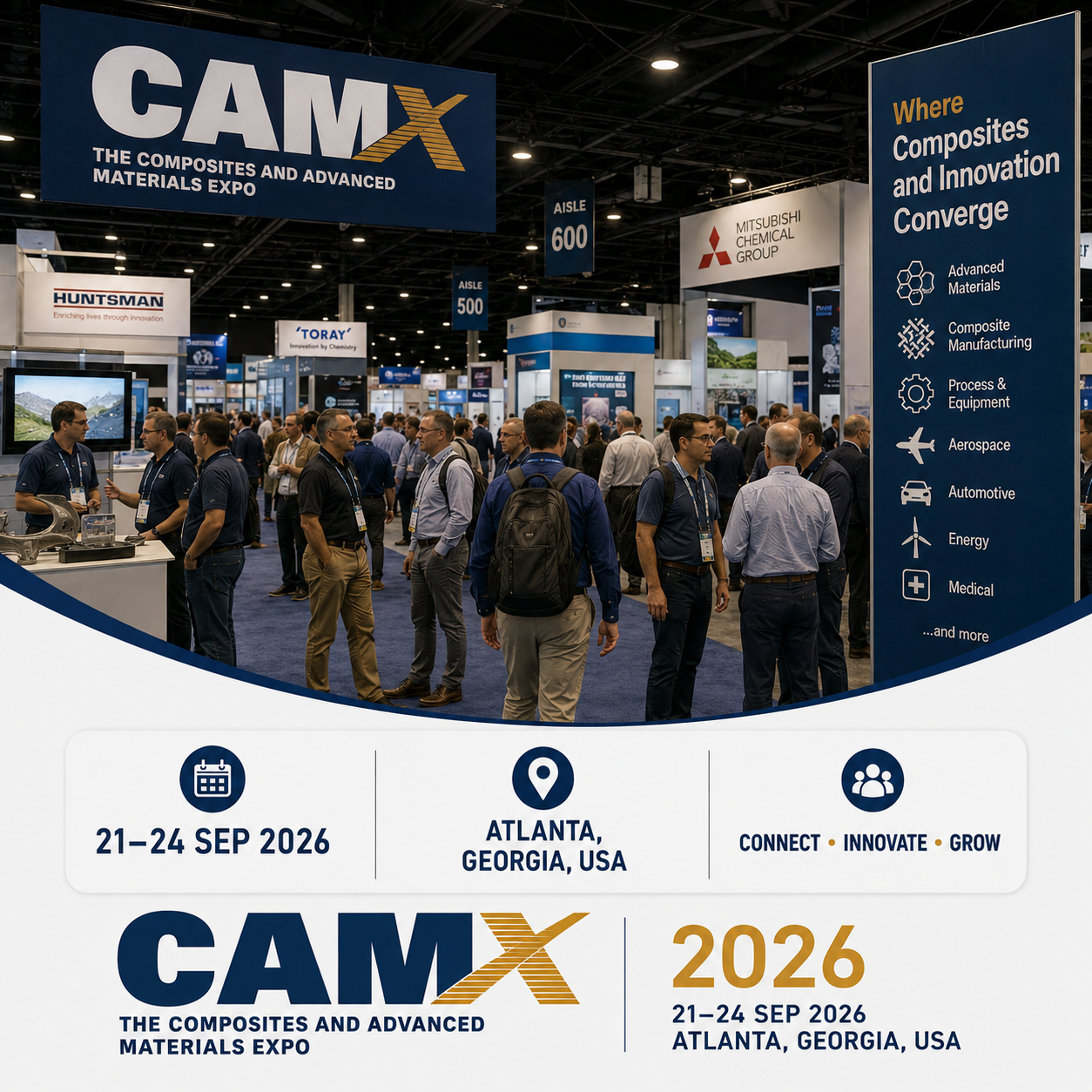 CAMX 2026 Attendees List & Exhibitors List