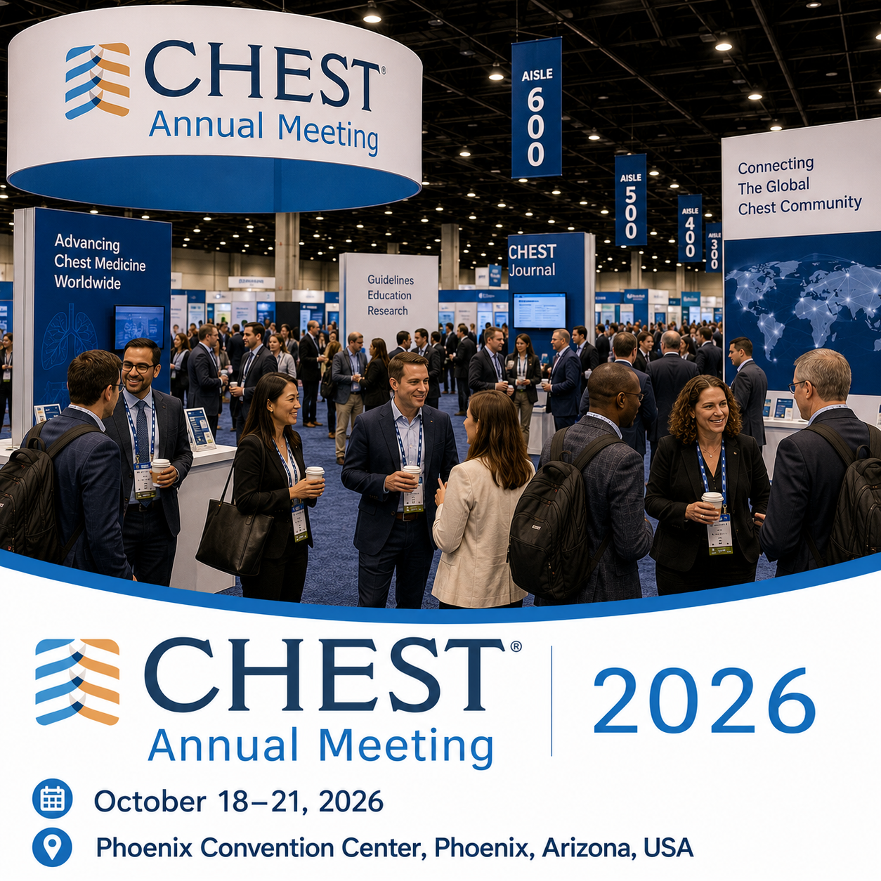 CHEST Annual Meeting 2026 Attendees List & Exhibitors List