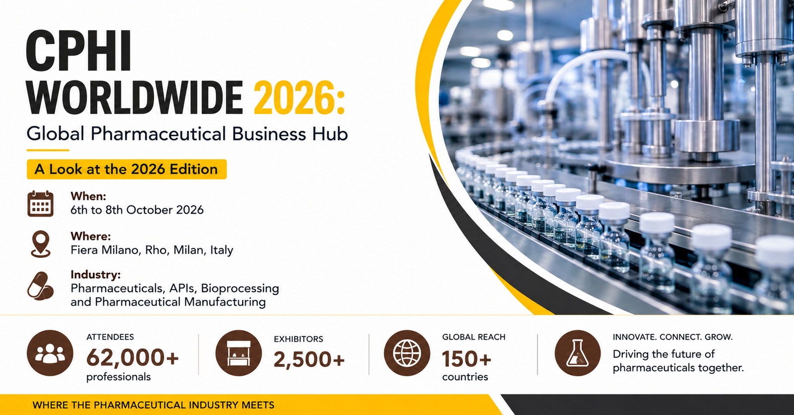 CPHI Worldwide 2026 Pharmaceutical Showcase