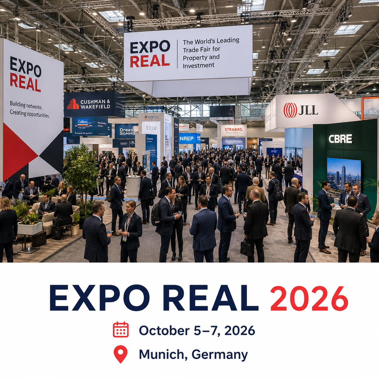 EXPO REAL 2026 Attendees List & Exhibitors List
