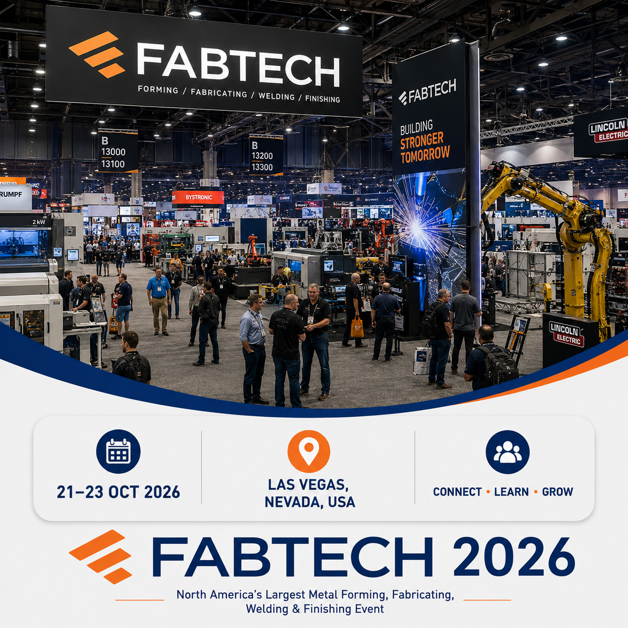 FABTECH 2026 Attendees List & Exhibitors List