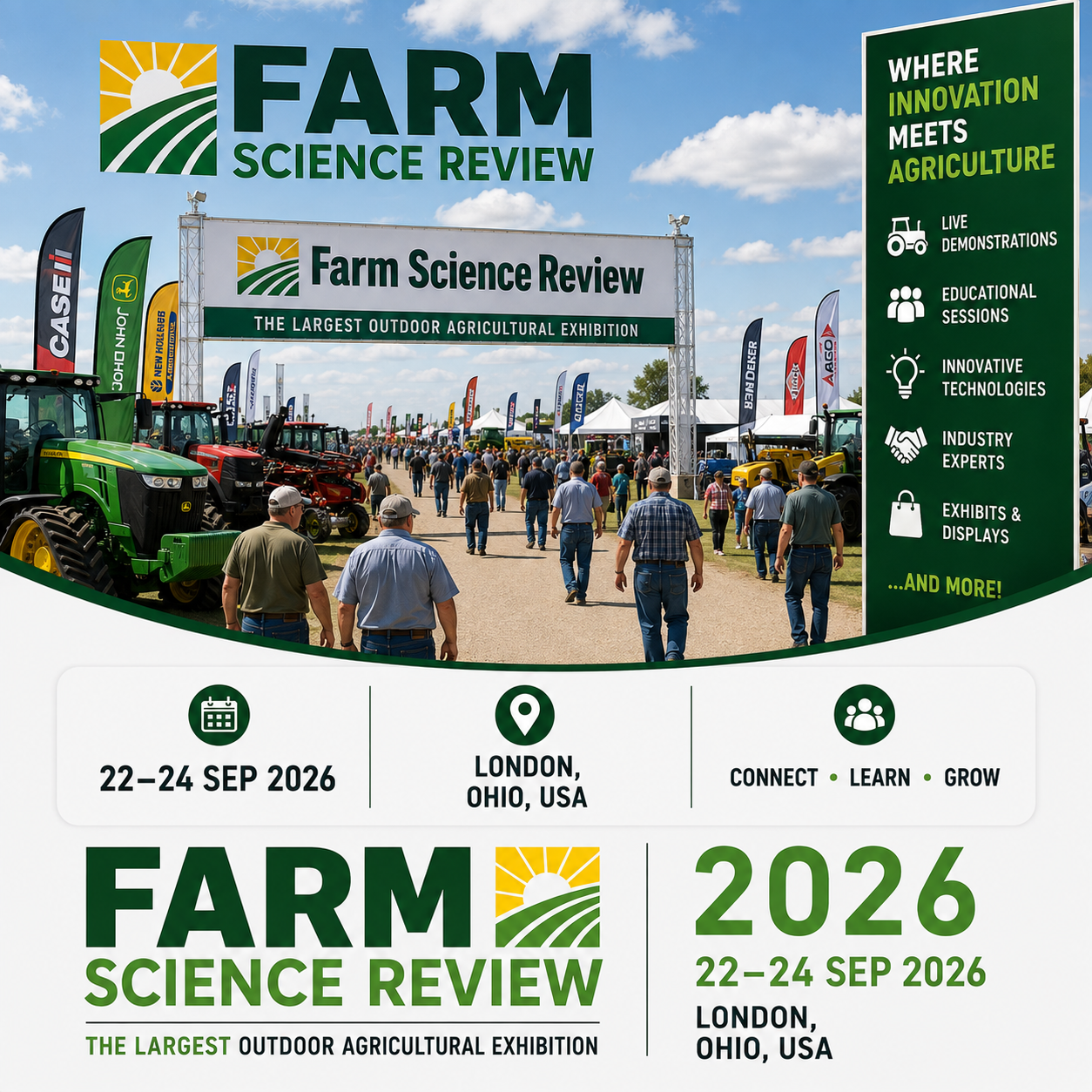 Farm Science Review 2026 Attendees & Exhibitors Email List​