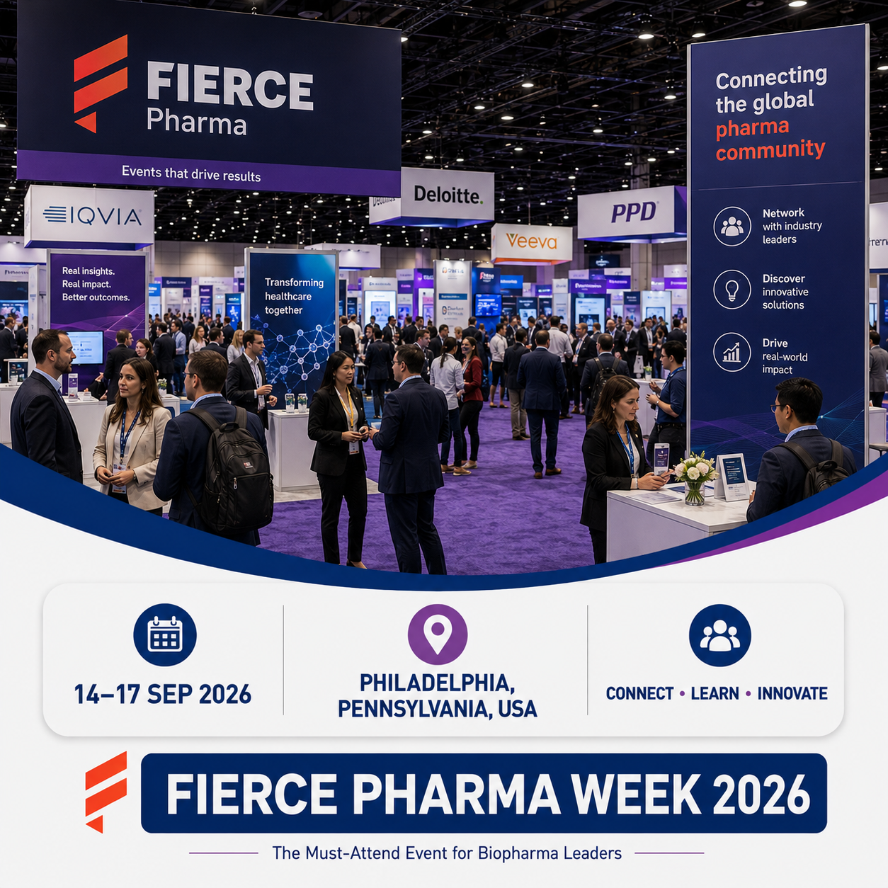 Fierce Pharma Week 2026 Attendees List & Exhibitors List