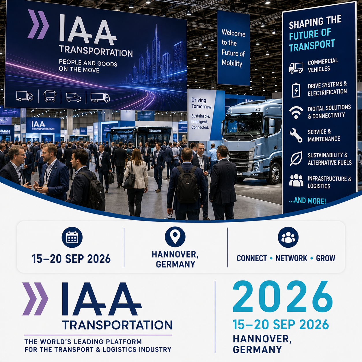 IAA Transportation 2026 Attendees List & Exhibitors List