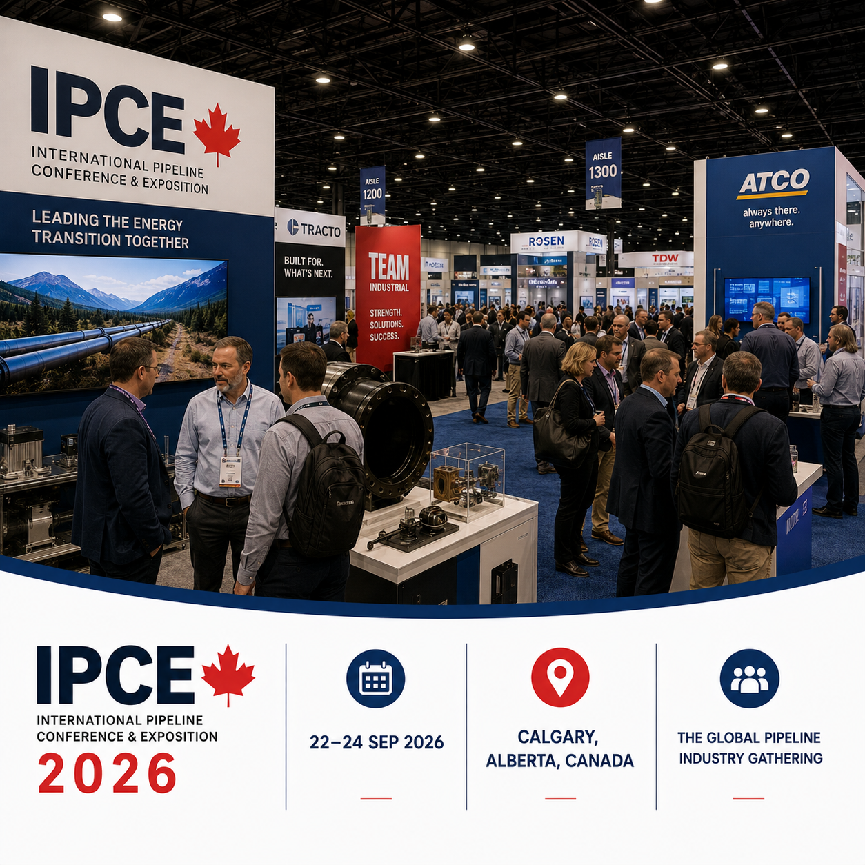 IPCE 2026 Attendees List & Exhibitors List for pipeline and energy professionals