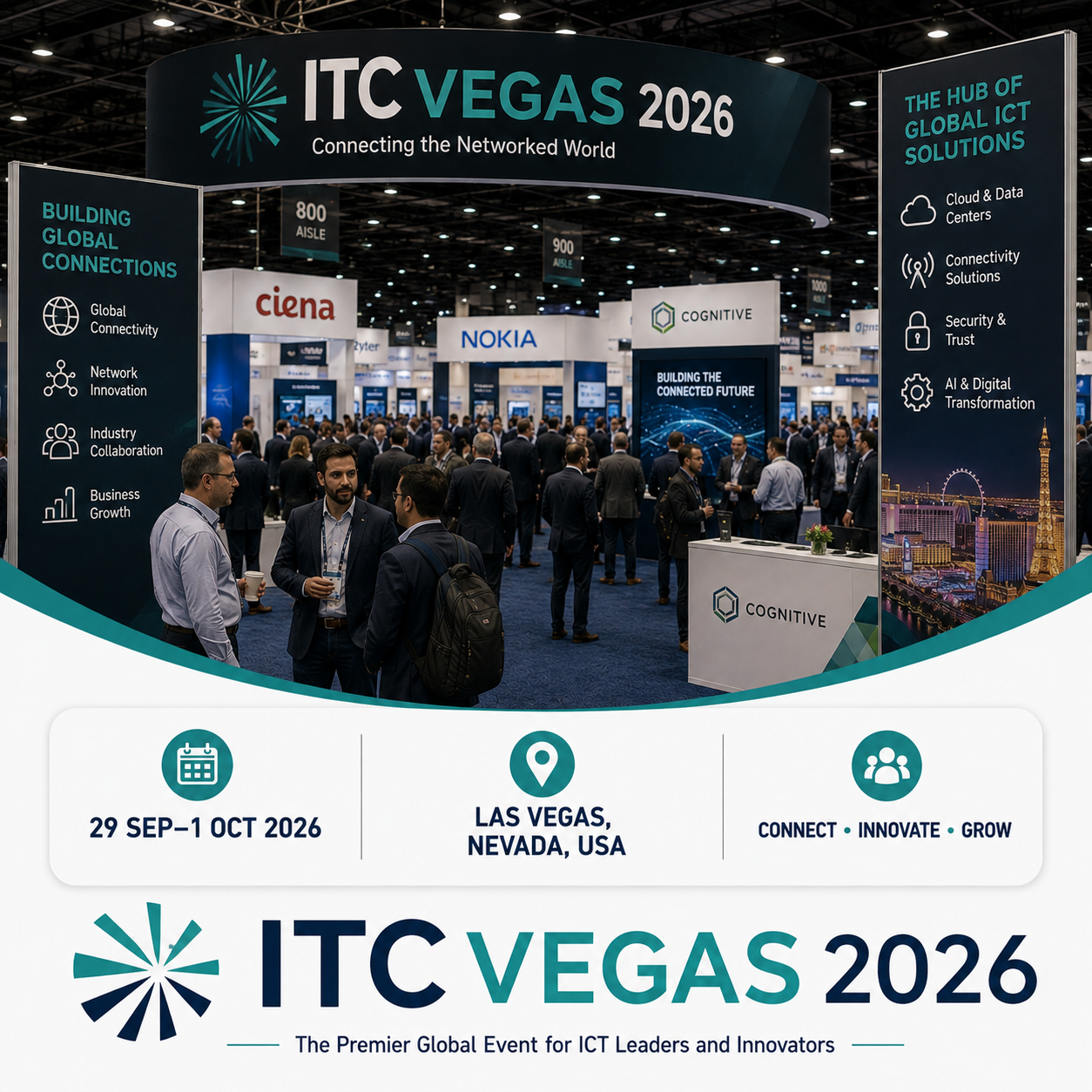 ITC Vegas 2026 Attendees List & Exhibitors List