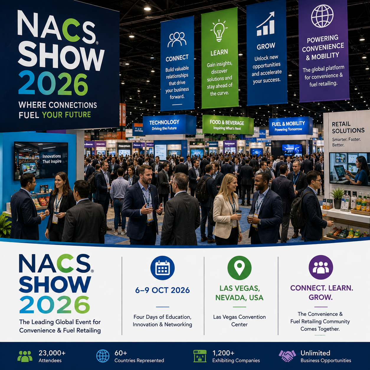 NACS Show 2026 Attendees List & Exhibitors List