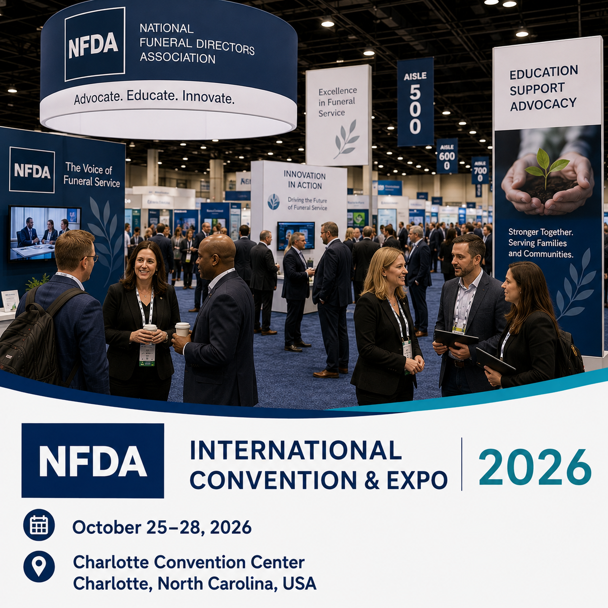 NFDA Expo 2026 Attendees List & Exhibitors List​