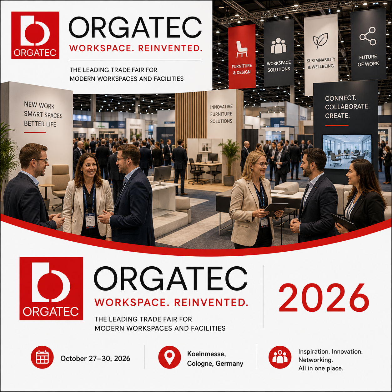 ORGATEC 2026 Attendees List & Exhibitors List