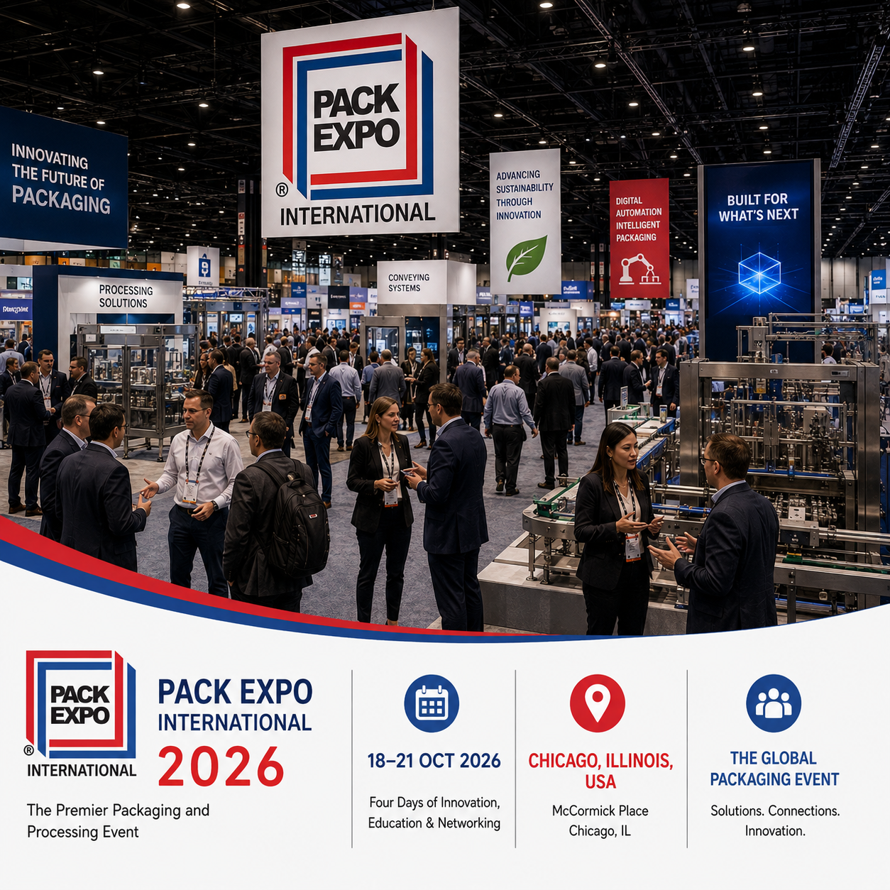 PACK EXPO International 2026 Attendees List & Exhibitors List​