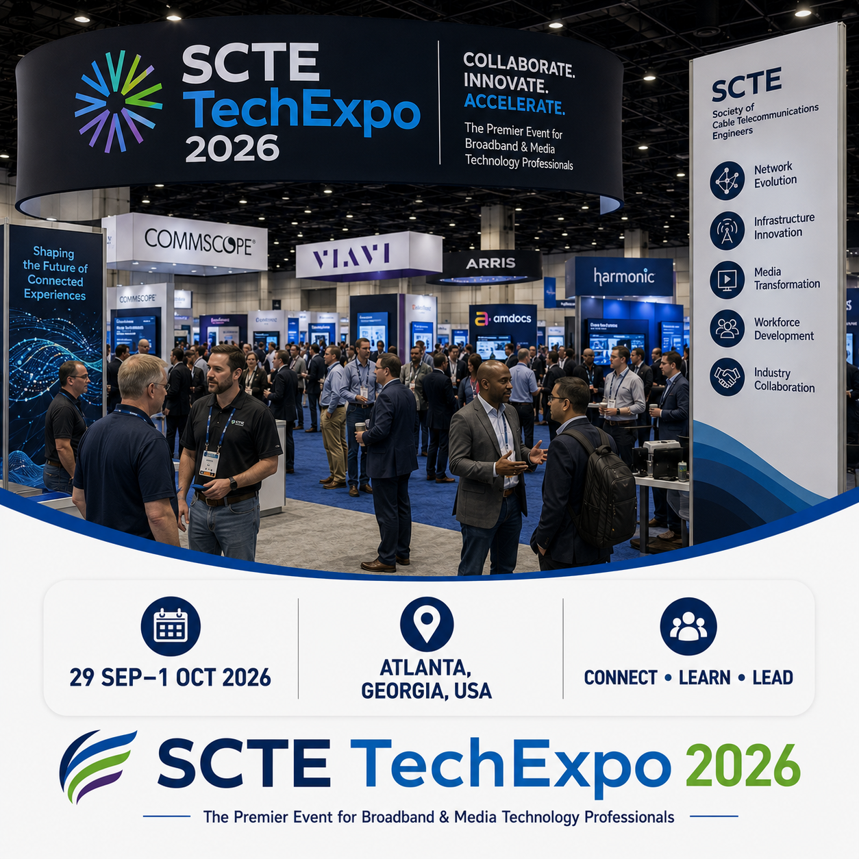 SCTE TechExpo 2026 Attendees List & Exhibitors List