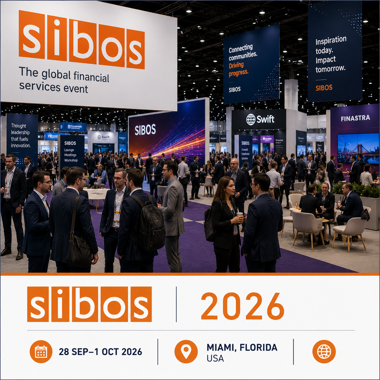 SIBOS 2026 Attendees List & Exhibitors Email List​
