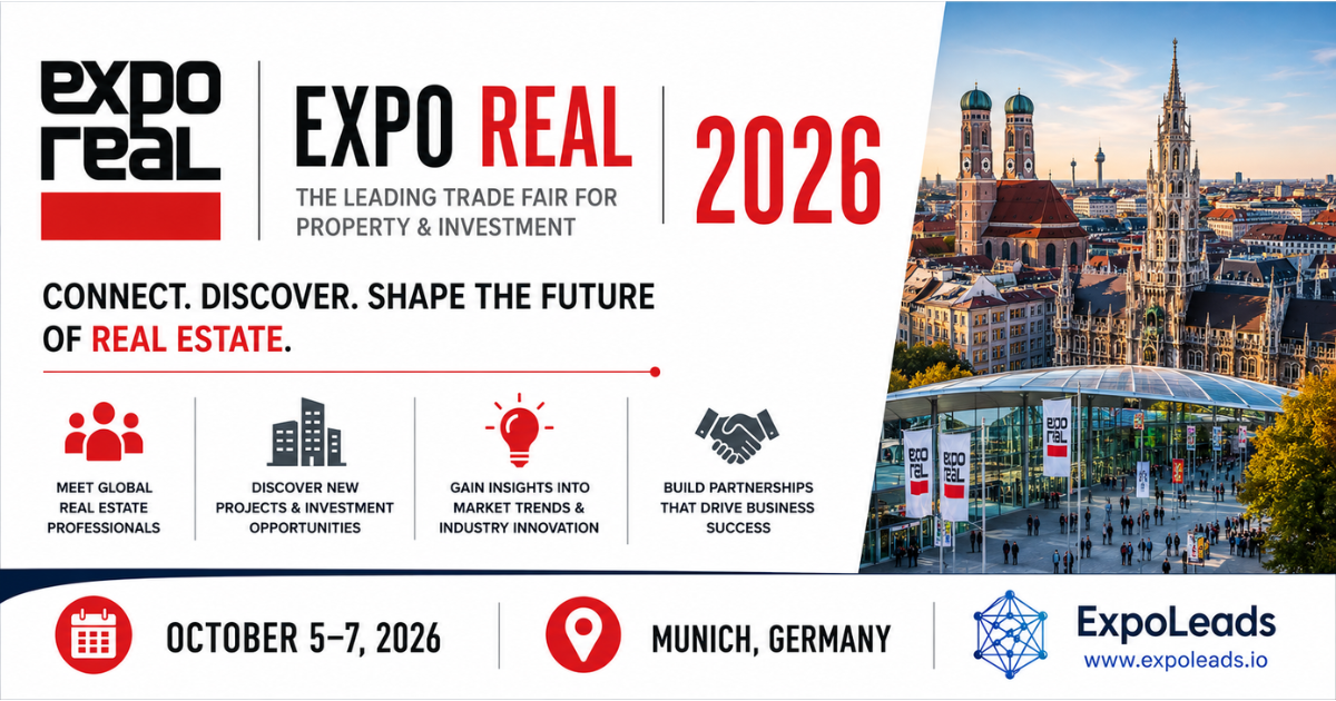 EXPO REAL 2026 Attendees List & Exhibitors List
