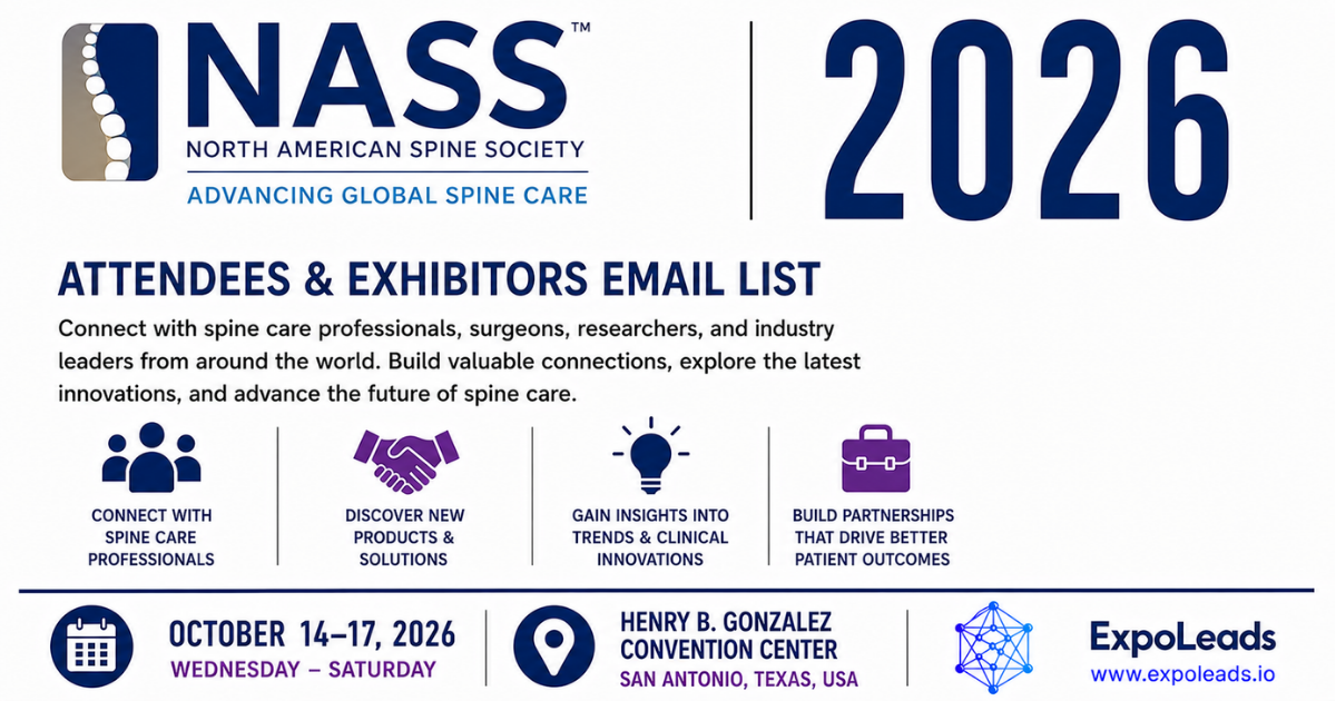 NASS 2026 Attendees List & Exhibitors List