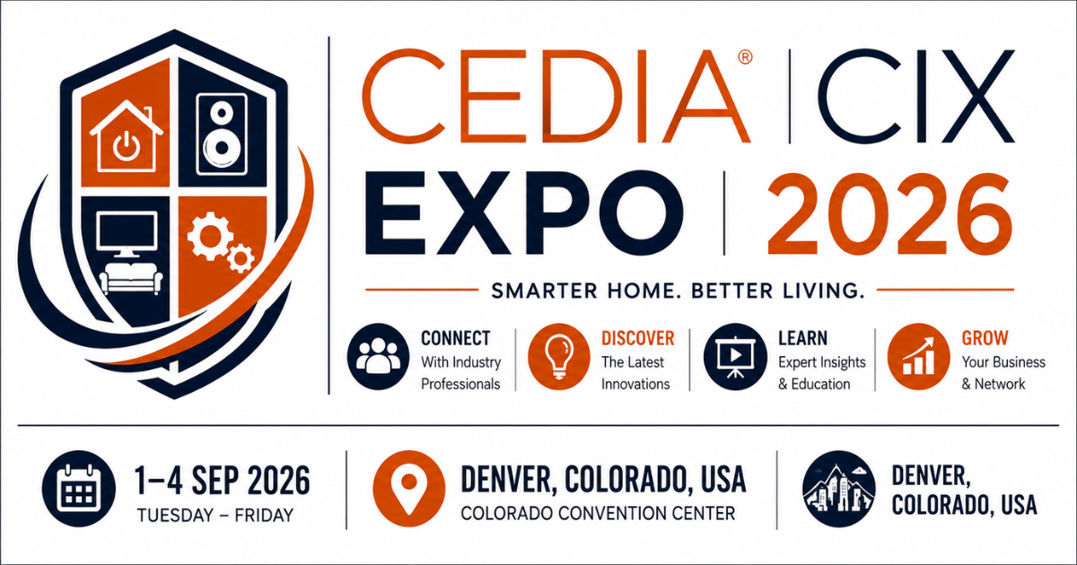 CEDIA Expo / CIX 2026 Attendees List