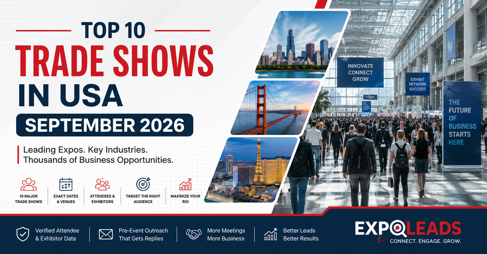Top 10 Trade Shows in USA September 2026 | ExpoLake