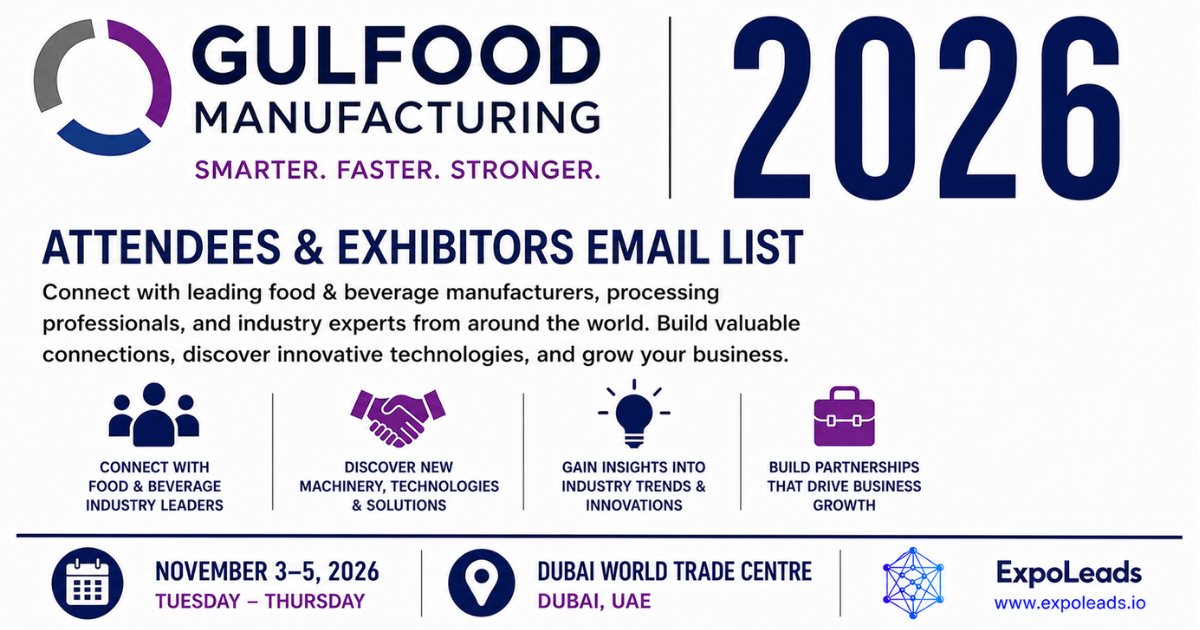 Gulfood Manufacturing 2026