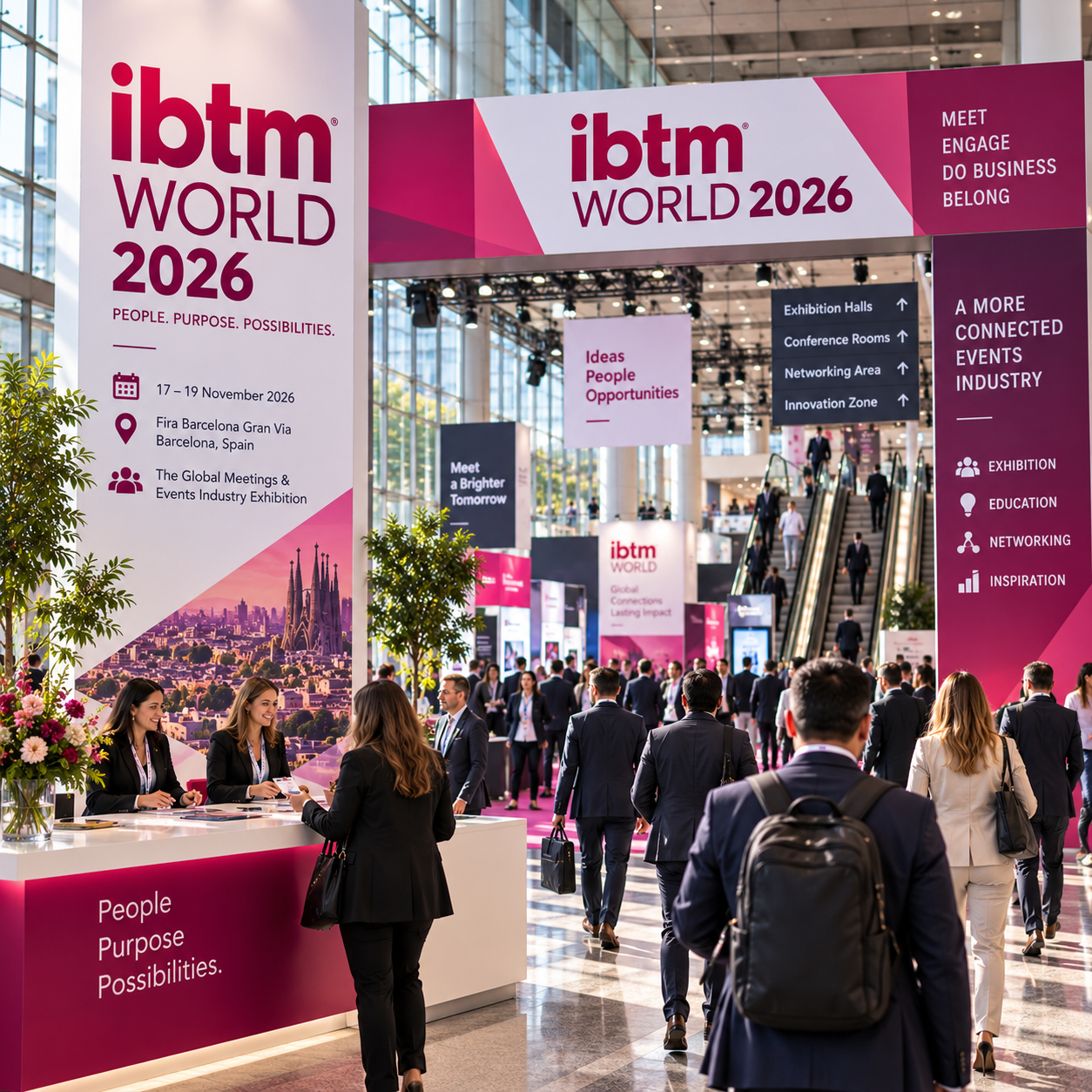 IBTM World 2026 Attendees List & Exhibitors List