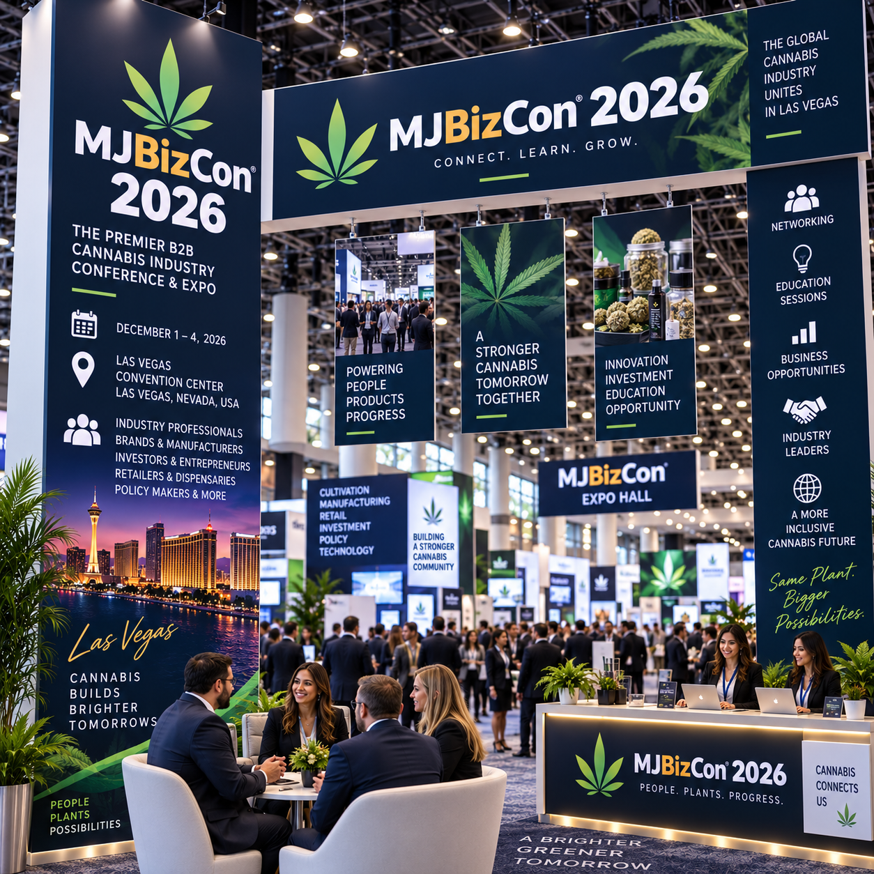 MJBizCon 2026 Attendees List & Exhibitors List