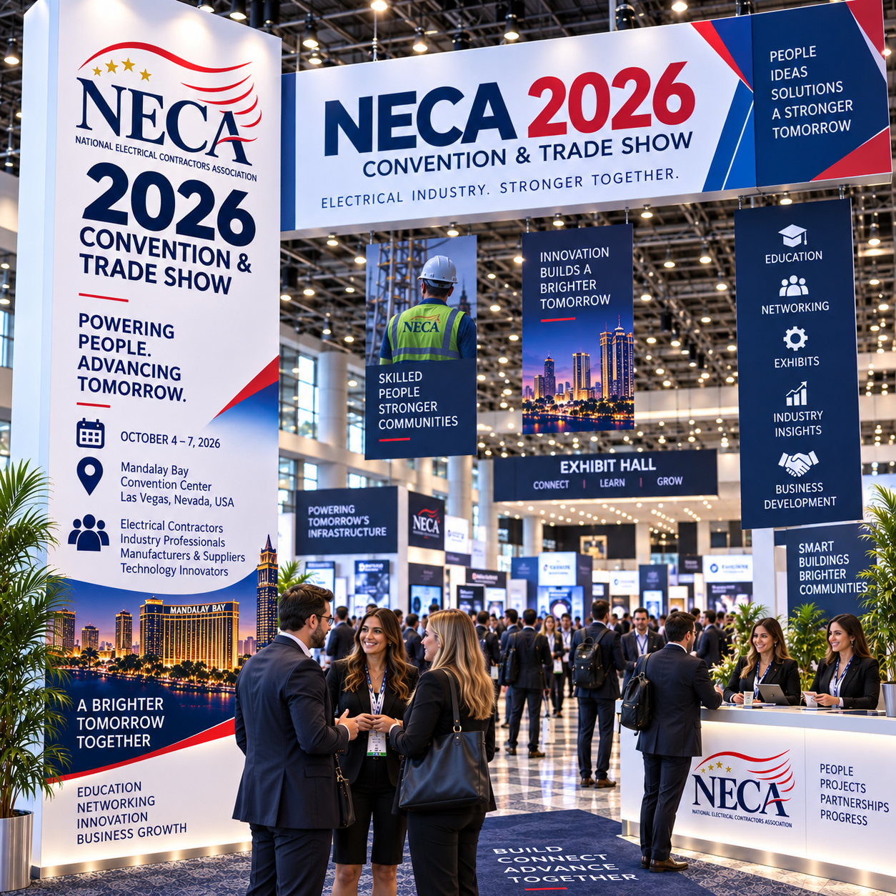 NECA 2026 Attendees List & Exhibitors List