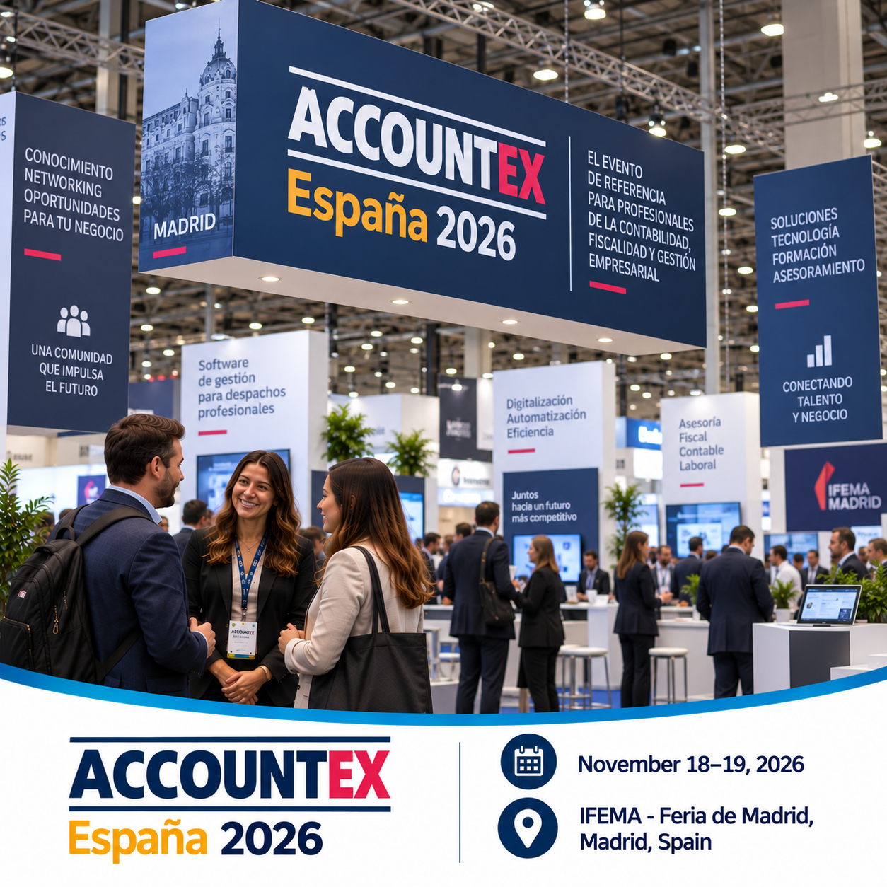 ACCOUNTEX Spain 2026 Attendees List & Exhibitors List​