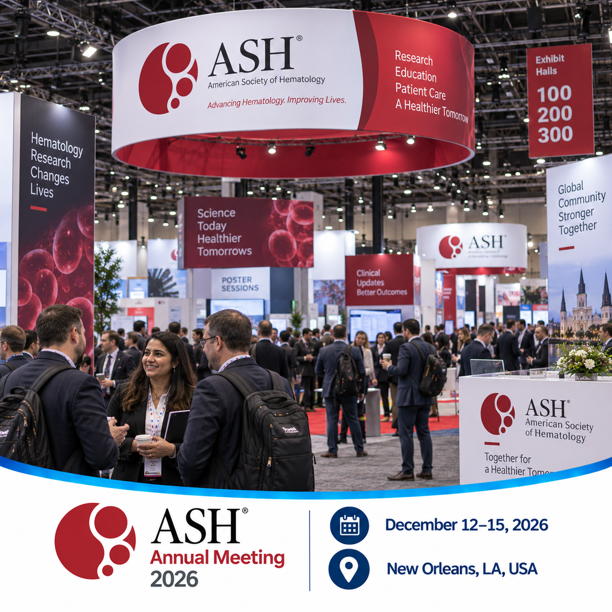 ASH Annual Meeting 2026 Attendees List & Exhibitors List