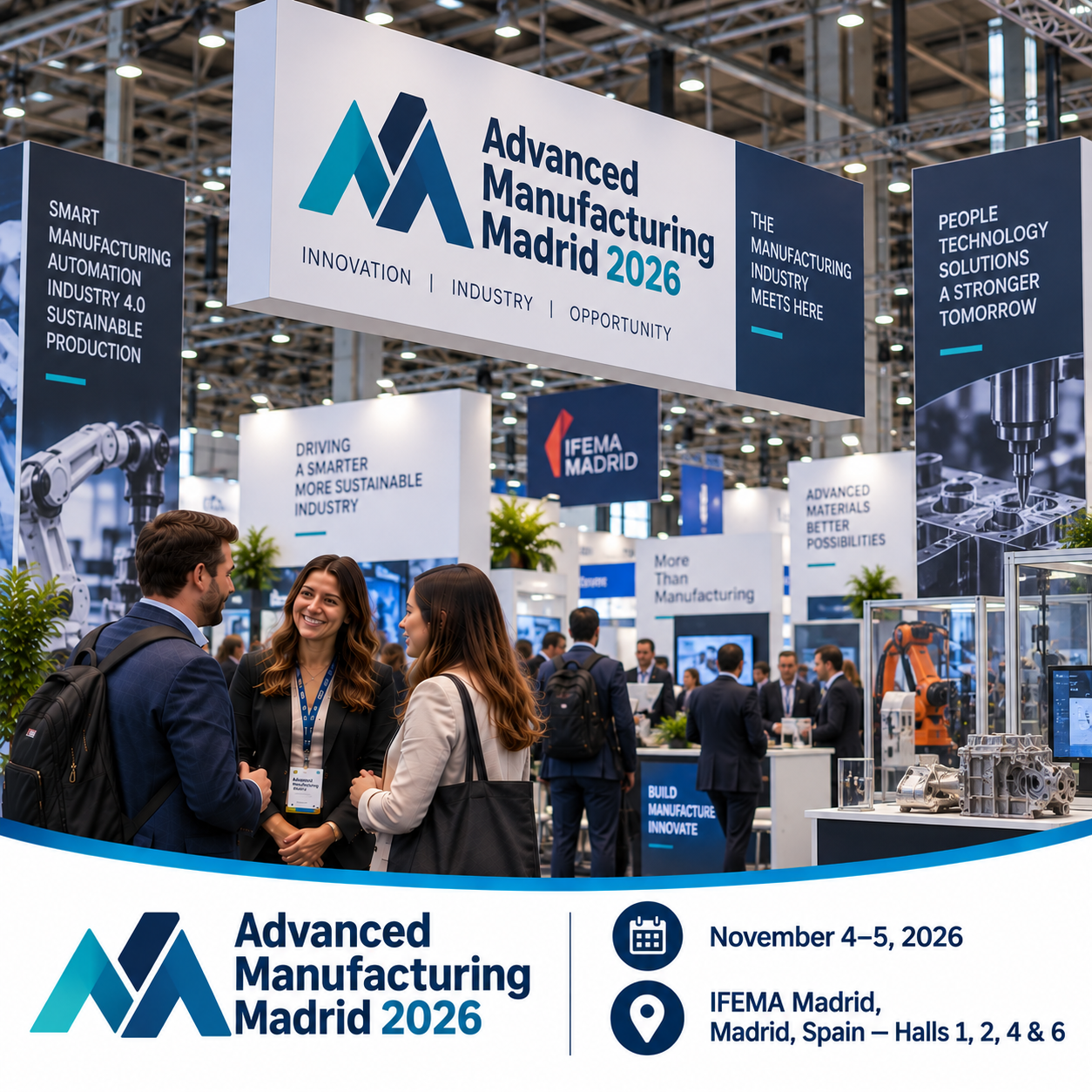 Advanced Manufacturing Madrid 2026 Attendees List & Exhibitors List