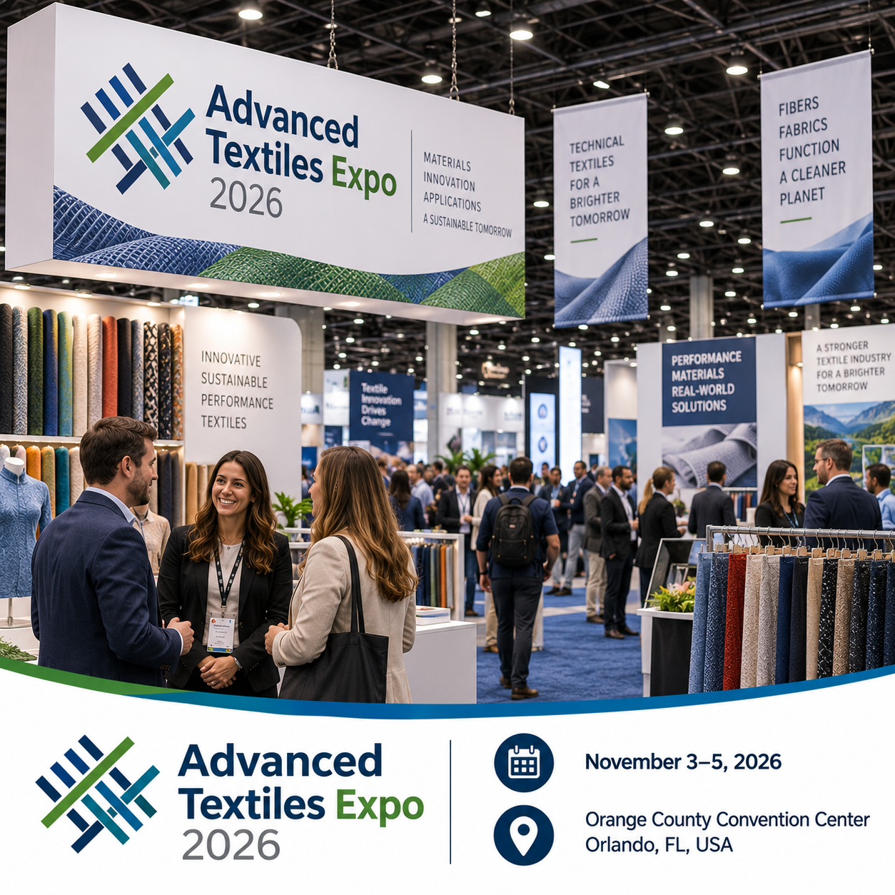 Advanced Textiles Expo 2026 Attendees List & Exhibitors List