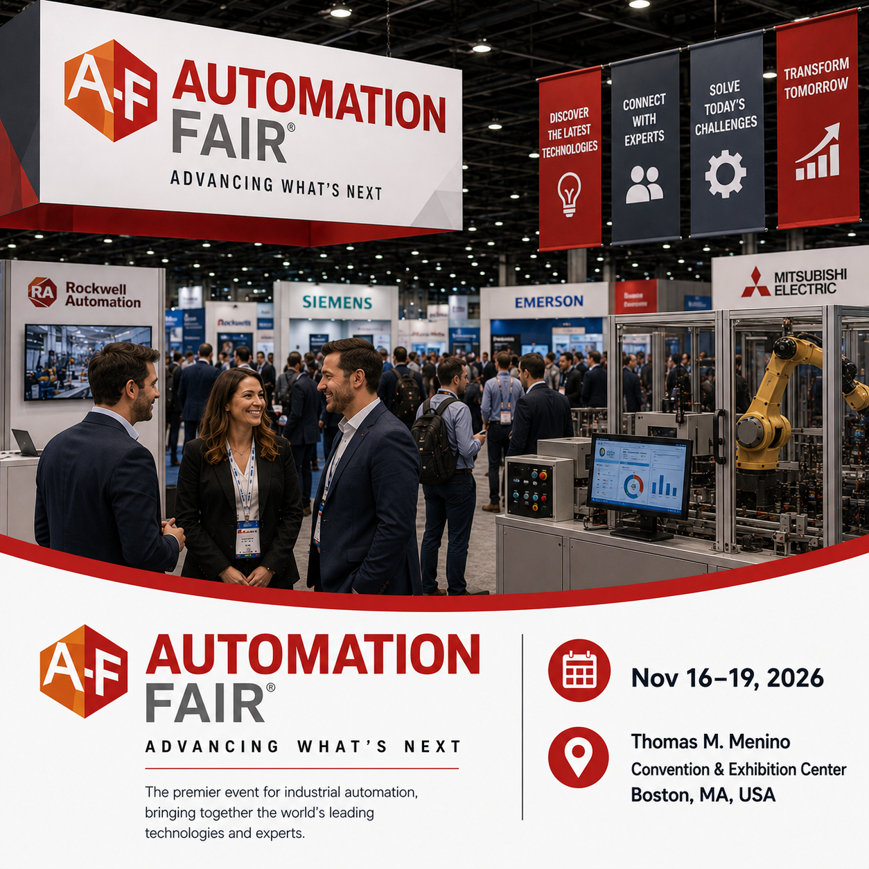 Automation Fair 2026 Attendees List & Exhibitors List