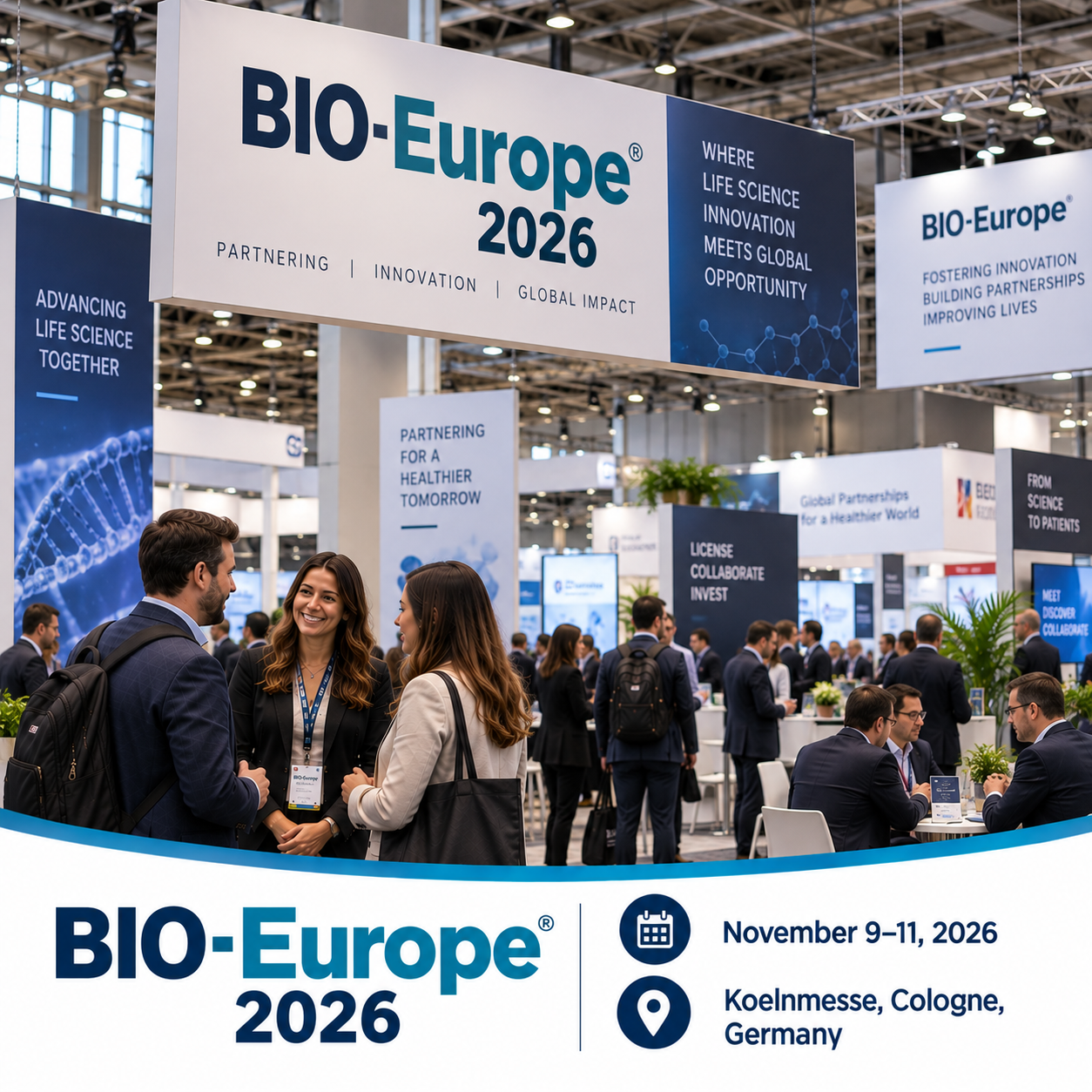 BIO-Europe 2026 Attendees List & Exhibitors List