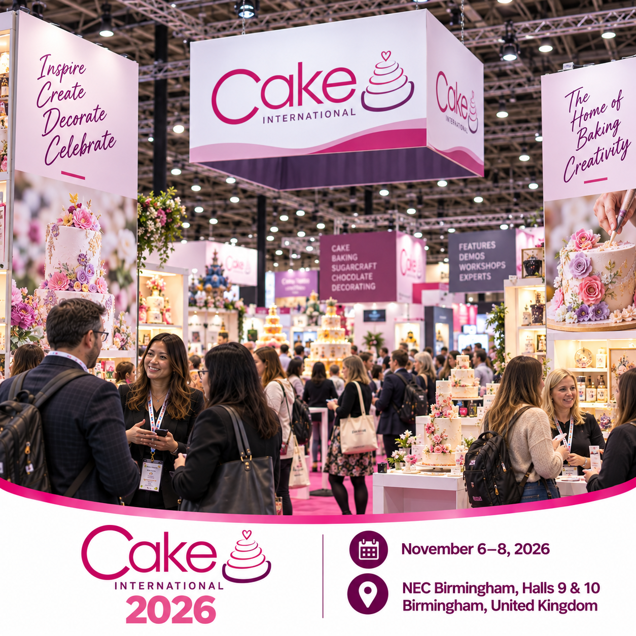 Cake International 2026 Attendees List & Exhibitors List