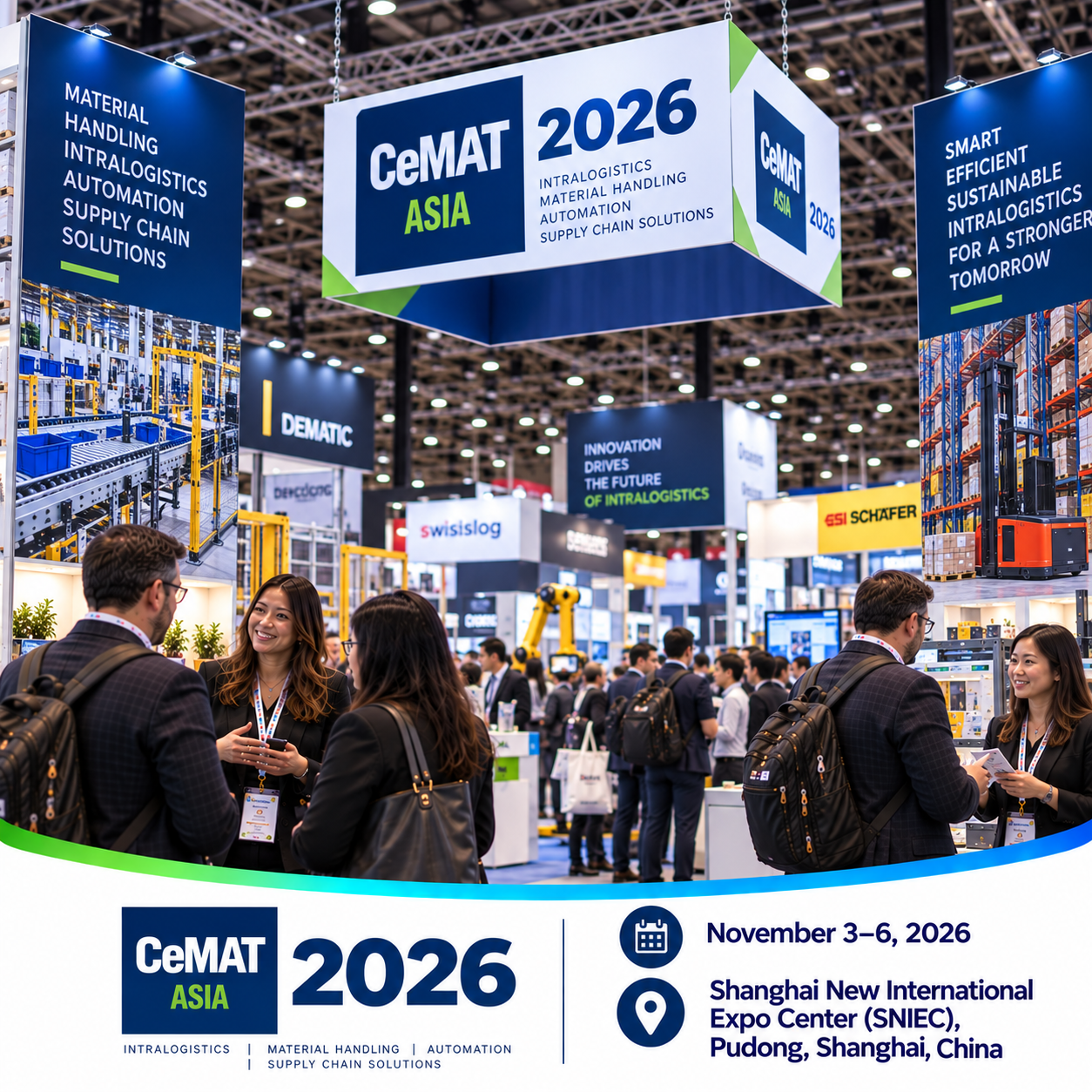 CeMAT ASIA 2026 Attendees List & Exhibitors List