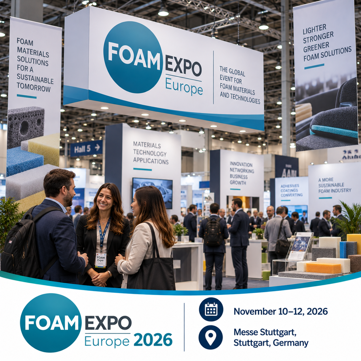 FOAM Expo Europe 2026 Attendees List & Exhibitors List
