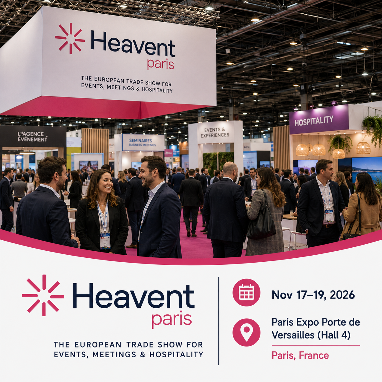 Heavent Paris 2026 Attendees List & Exhibitors List
