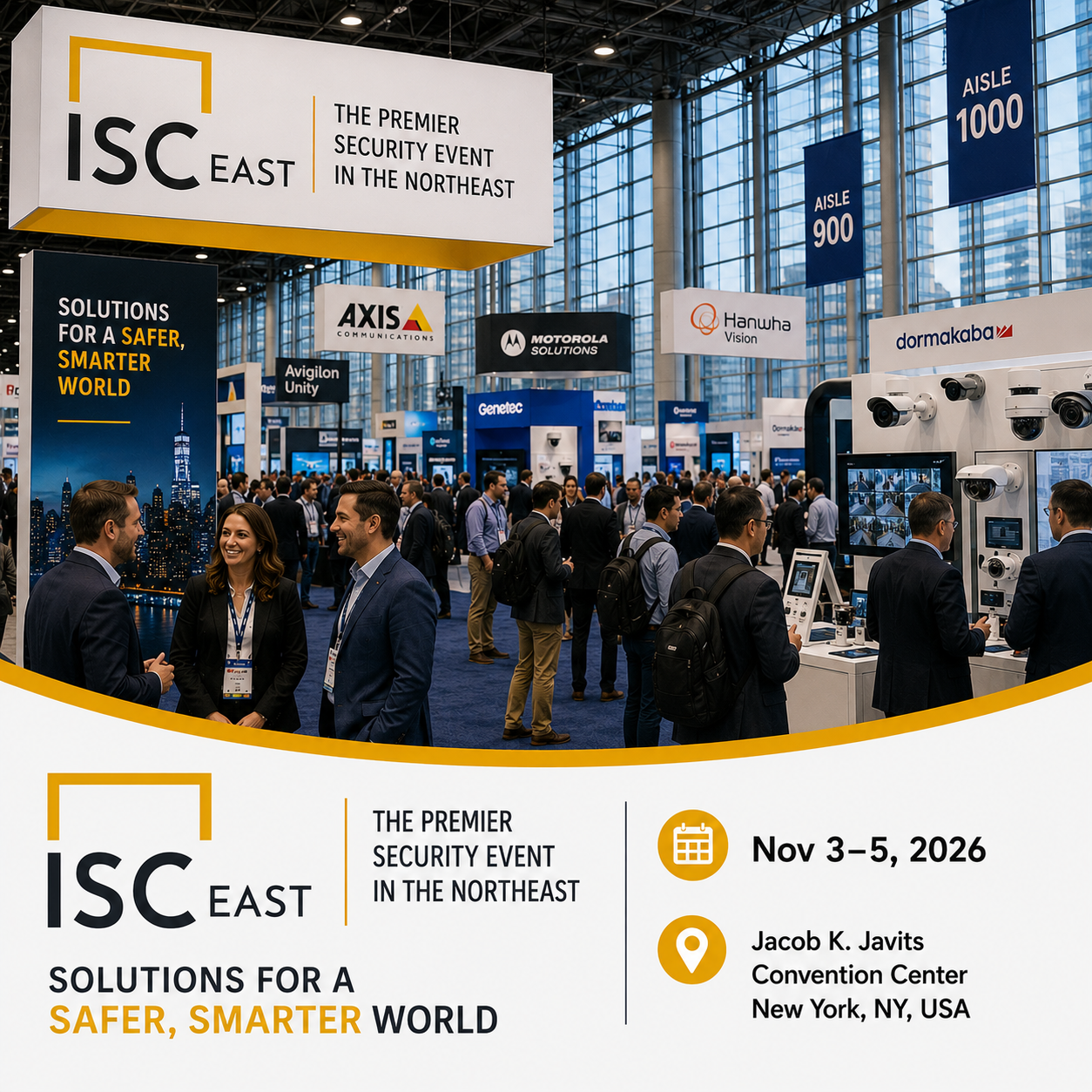 ISC East 2026 Attendees List & Exhibitors List