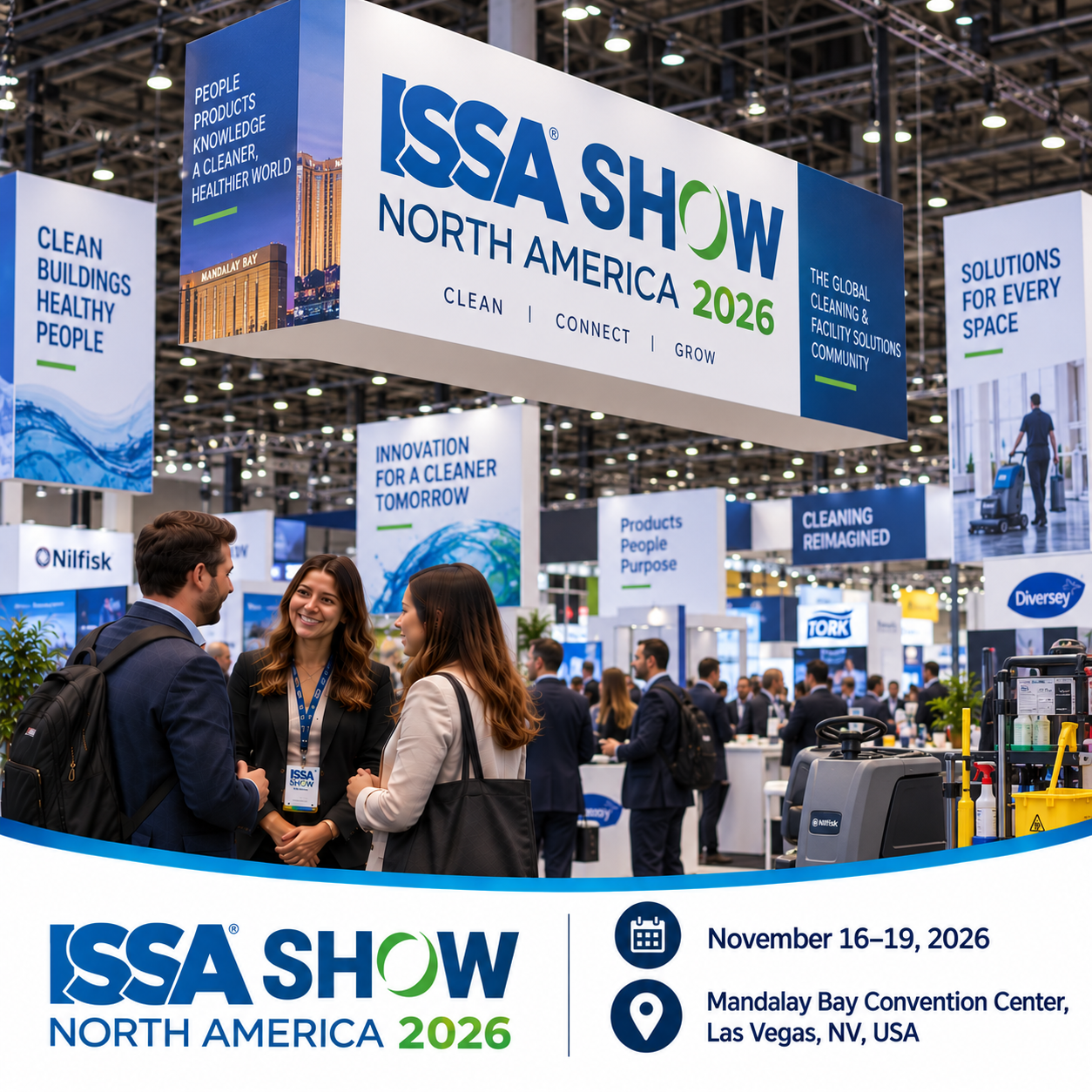 ISSA Show 2026 Exhibitors List & Attendees List