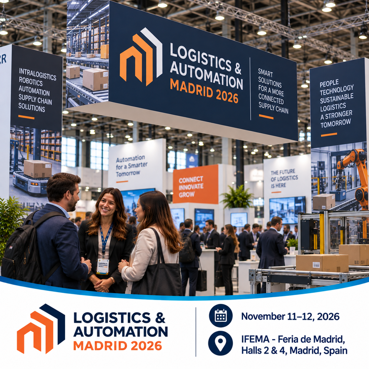 Logistics & Automation Madrid 2026 Attendees List & Exhibitors List​