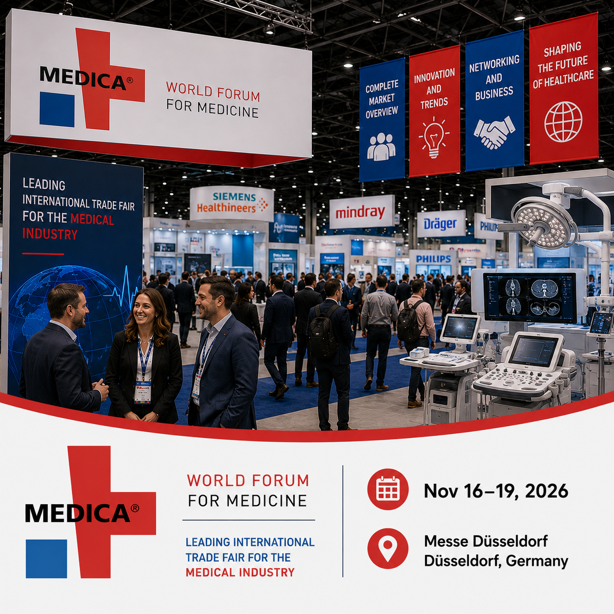 MEDICA 2026 Attendees List & Exhibitors List