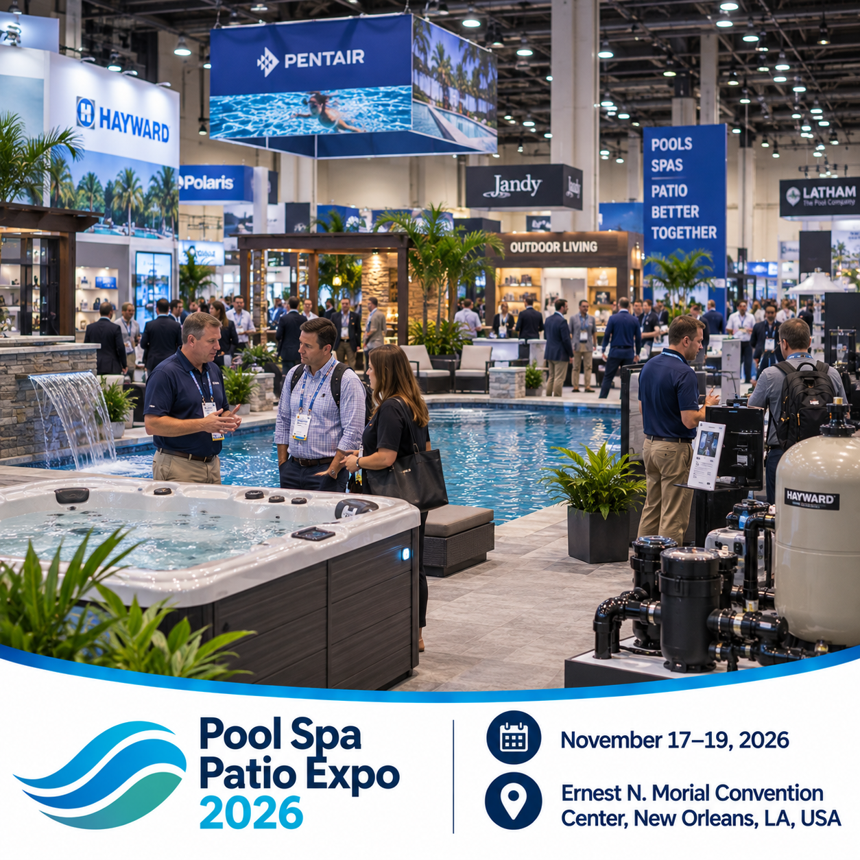 Pool Spa Patio Expo 2026 Attendees List & Exhibitors List