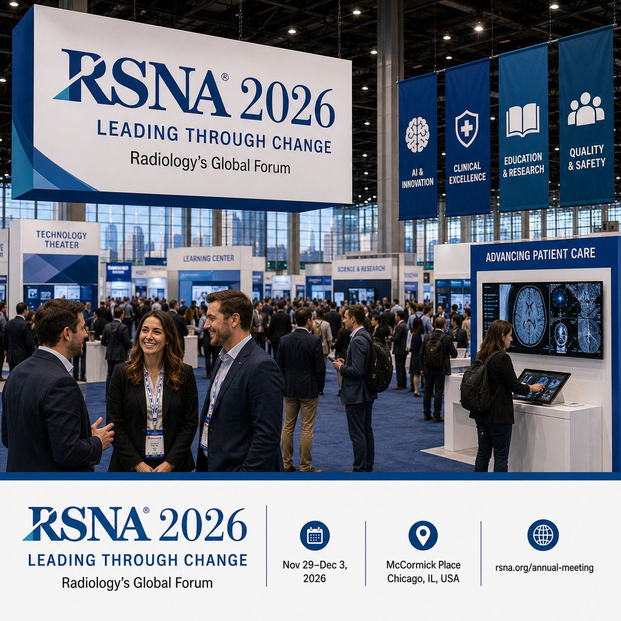 RSNA 2026 Attendees List & Exhibitors List