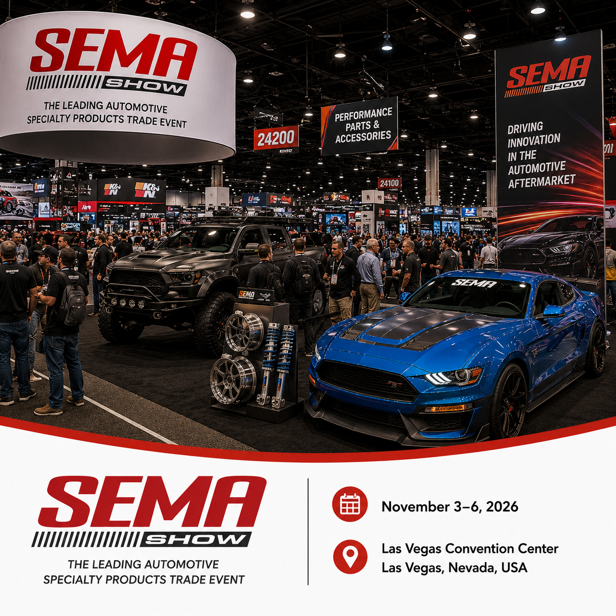 SEMA Show 2026 Exhibitors List & Attendees List